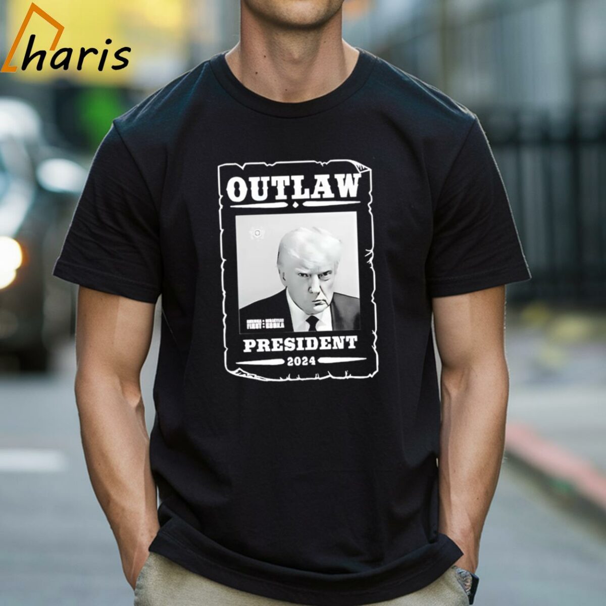 Donald Trump Outlaw President 2024 Shirt 1 Shirt