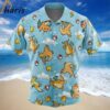 Dragonite Pattern Pokemon Button Up Hawaiian Shirt 1 1