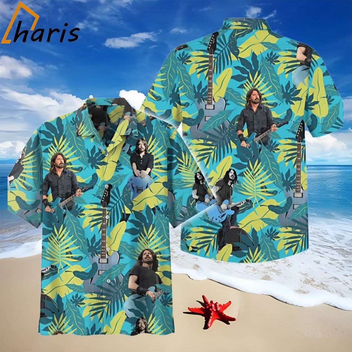 Foo Fighters Hawaiian Shirt Gift Summer 1 1
