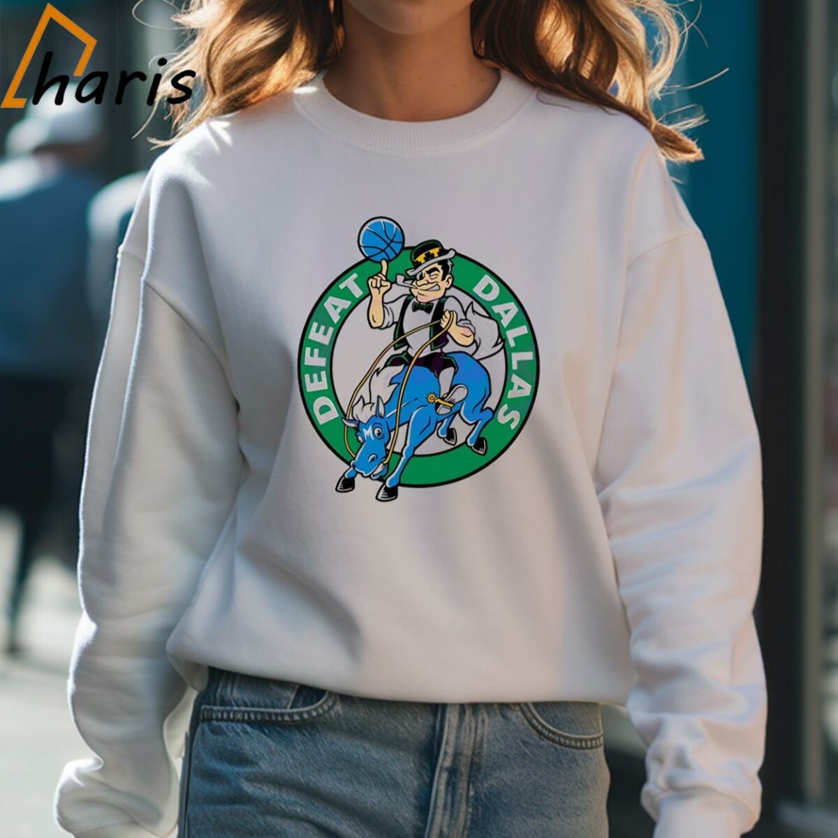 Funny Boston Celtics Defeat Dallas Mavericks NBA 2024 T Shirt 4 Sweatshirt