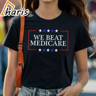Funny Sarcastic Biden Trump Debate Quote Shirt We Finally Beat Medicare Shirt 1 shirt