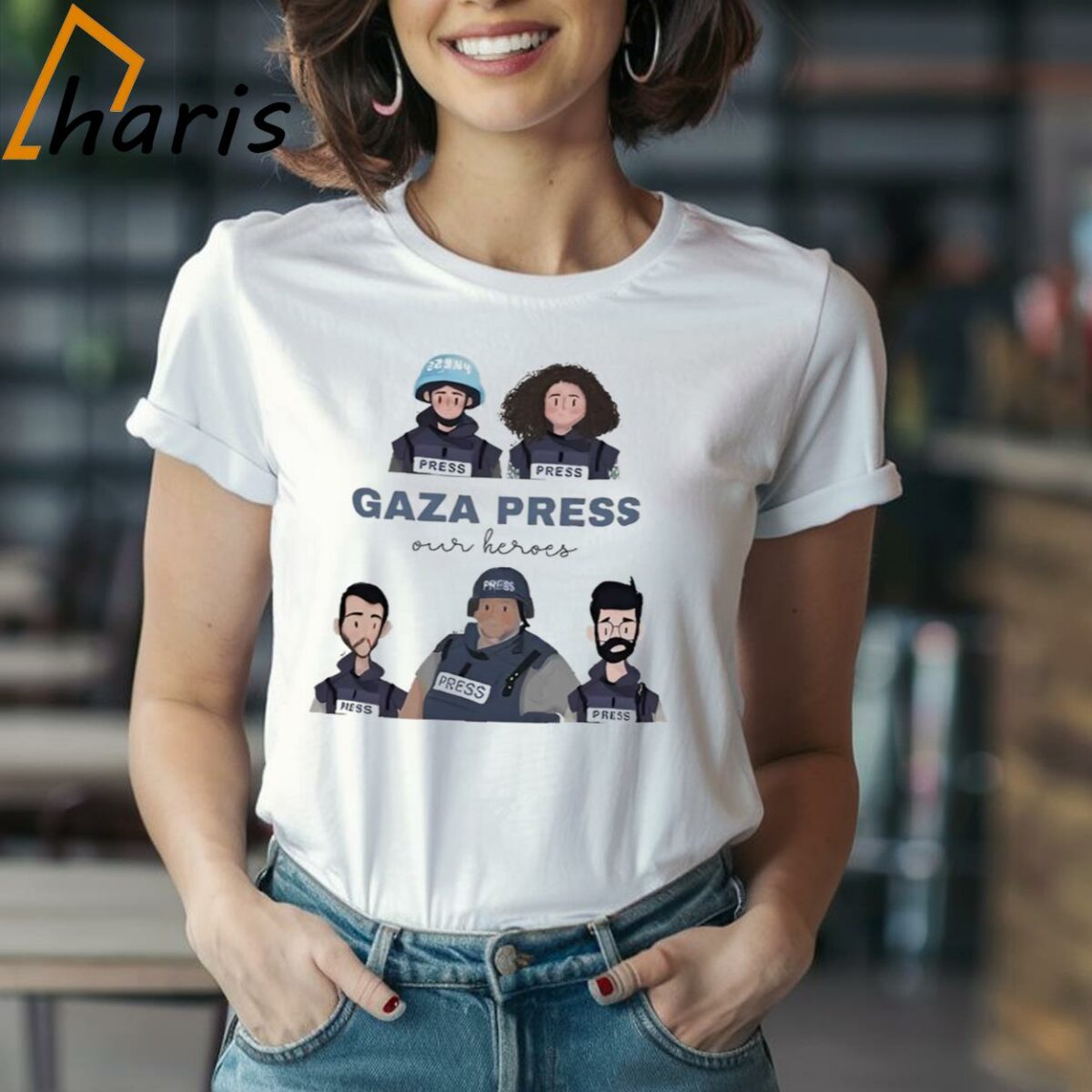 Gaza Press Heroes Press T shirt 1 Shirt