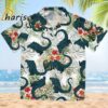 Godzilla Tropical Hibiscus Hawaiian Shirt 2 2