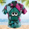 Green Squid Aloha Splatoon Button Up Hawaiian Shirt 1 2