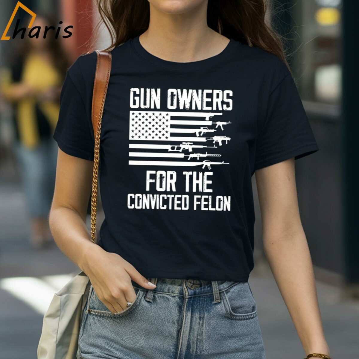 Gun Owners For The Convicted Felon Usa Flag Shirt 2 shirt