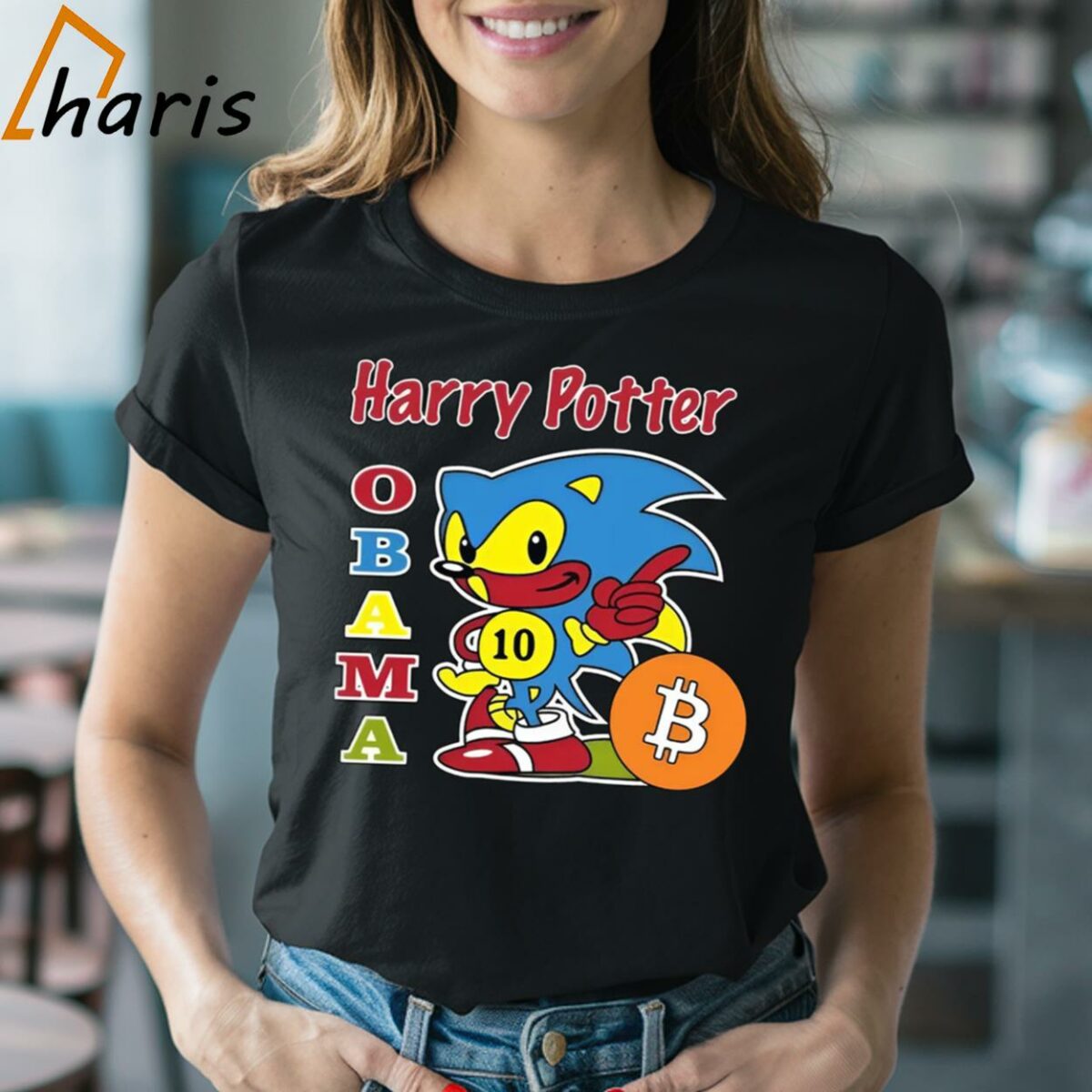 Harry Potter Obama Sonic 10 Inu T shirt 2 Shirt