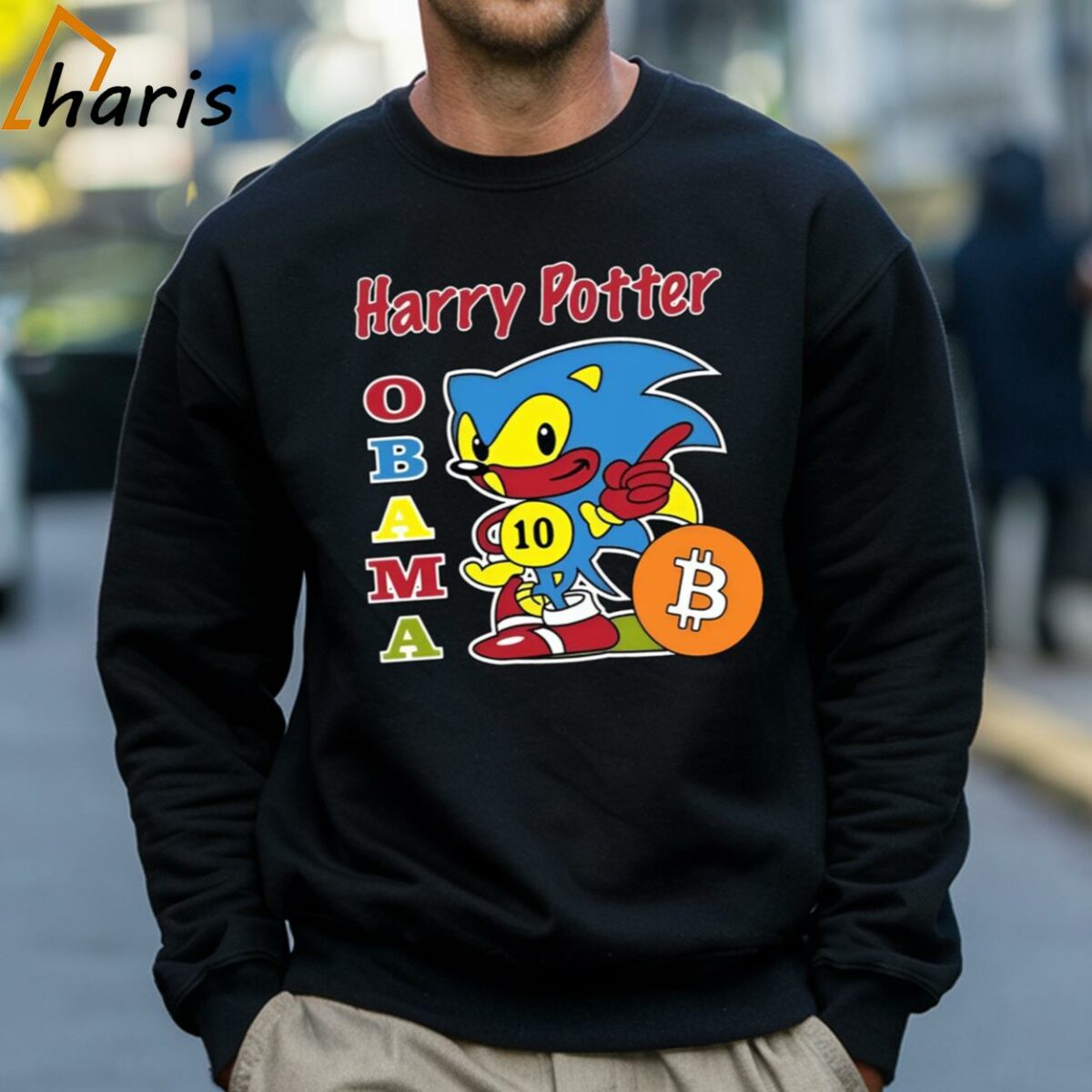 Harry Potter Obama Sonic 10 Inu T shirt 4 Sweatshirt