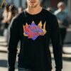 Homage Heather Black King Of The Ring Retro Event Logo Shirt 4 long sleeve shirt