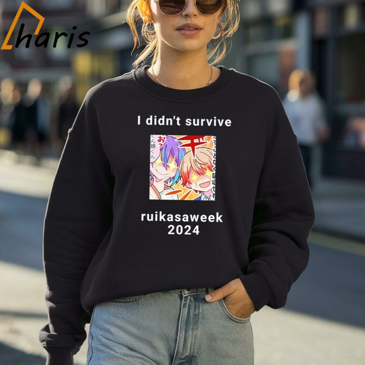 I Didnt Survive Ruikasa Week 2024 Comic Shirt 4 Sweatshirt