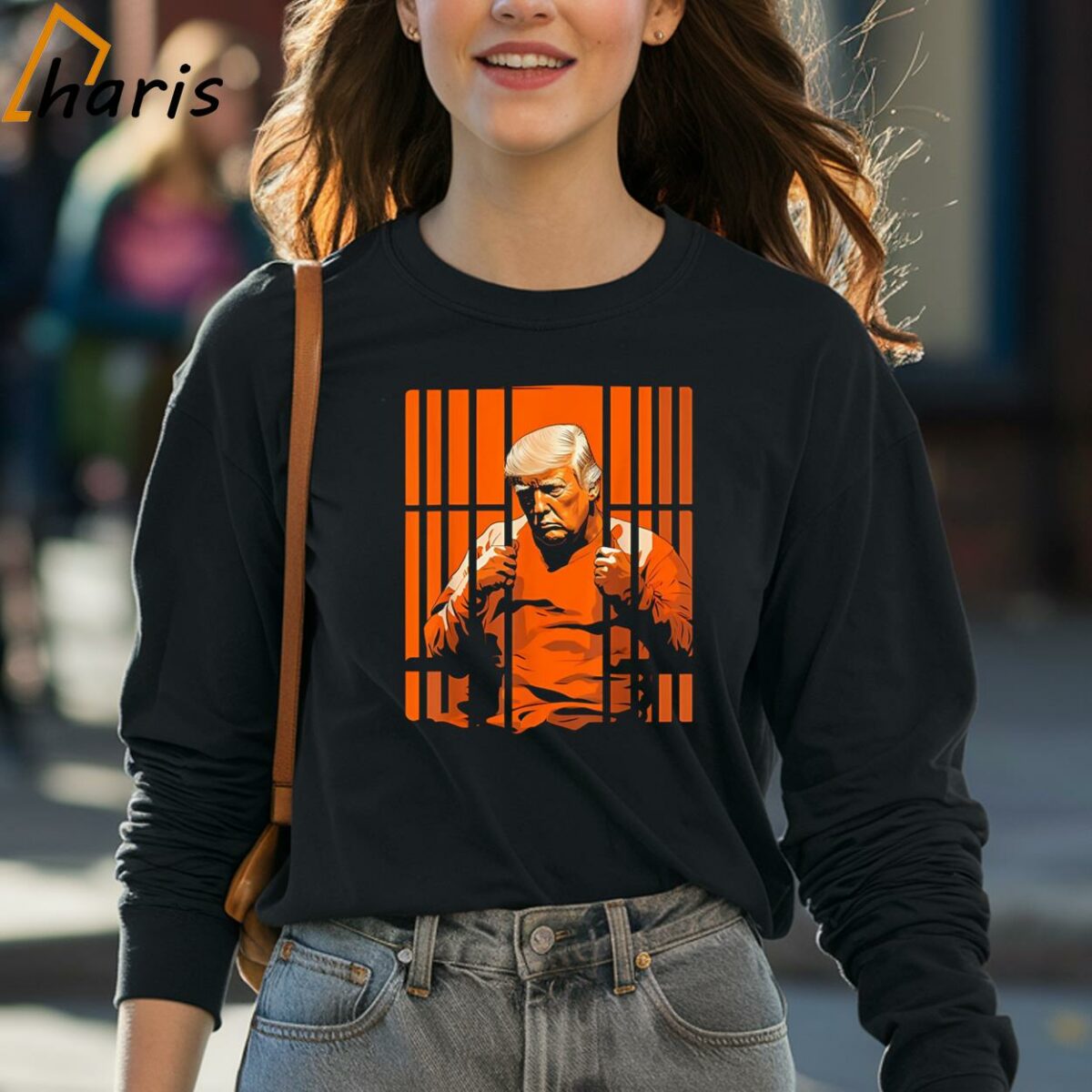 Jail Trump Lock Him Up Anti Trump Pro Human T shirt 4 long sleeve shirt
