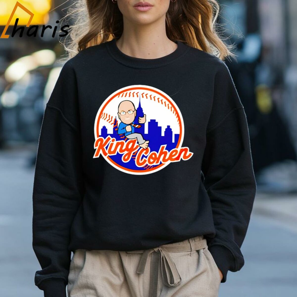 King Cohen New York Mets Shirt 3 Sweatshirt