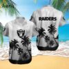 Las Vegas Raiders NFL Coconut Tree Pattern Summer Beach Gift Hawaiian Shirt 1 1