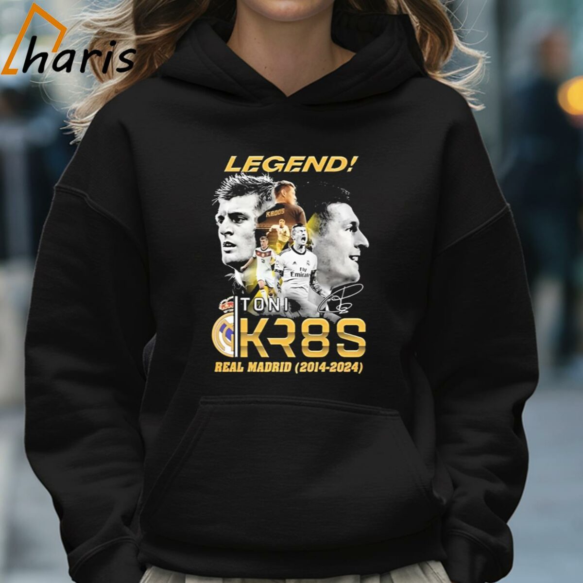 Legend Real Madrid Toni Kroos Kr8S 2014 2024 Signatures T Shirt 5 Hoodie