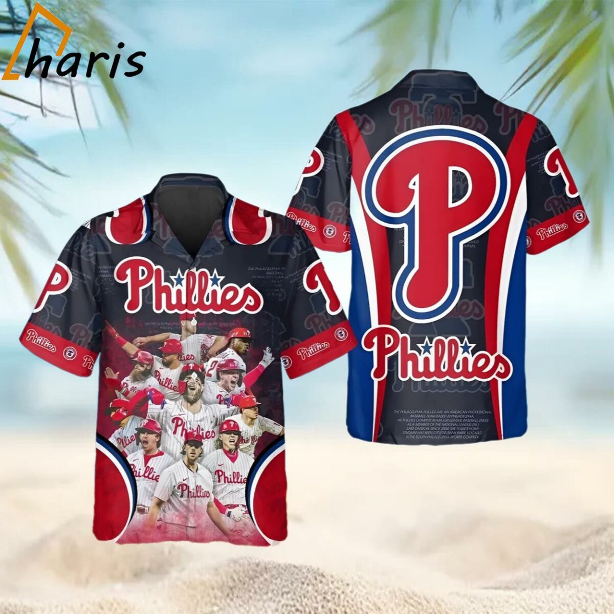 Legends Philadelphia Phillies Hawaiian Shirt 1 1