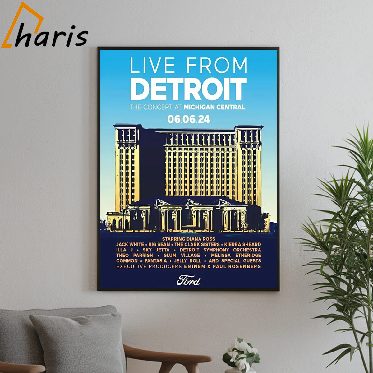 Live From Detroit The Concert At Michigan Central On Jun 6 2024 Poster