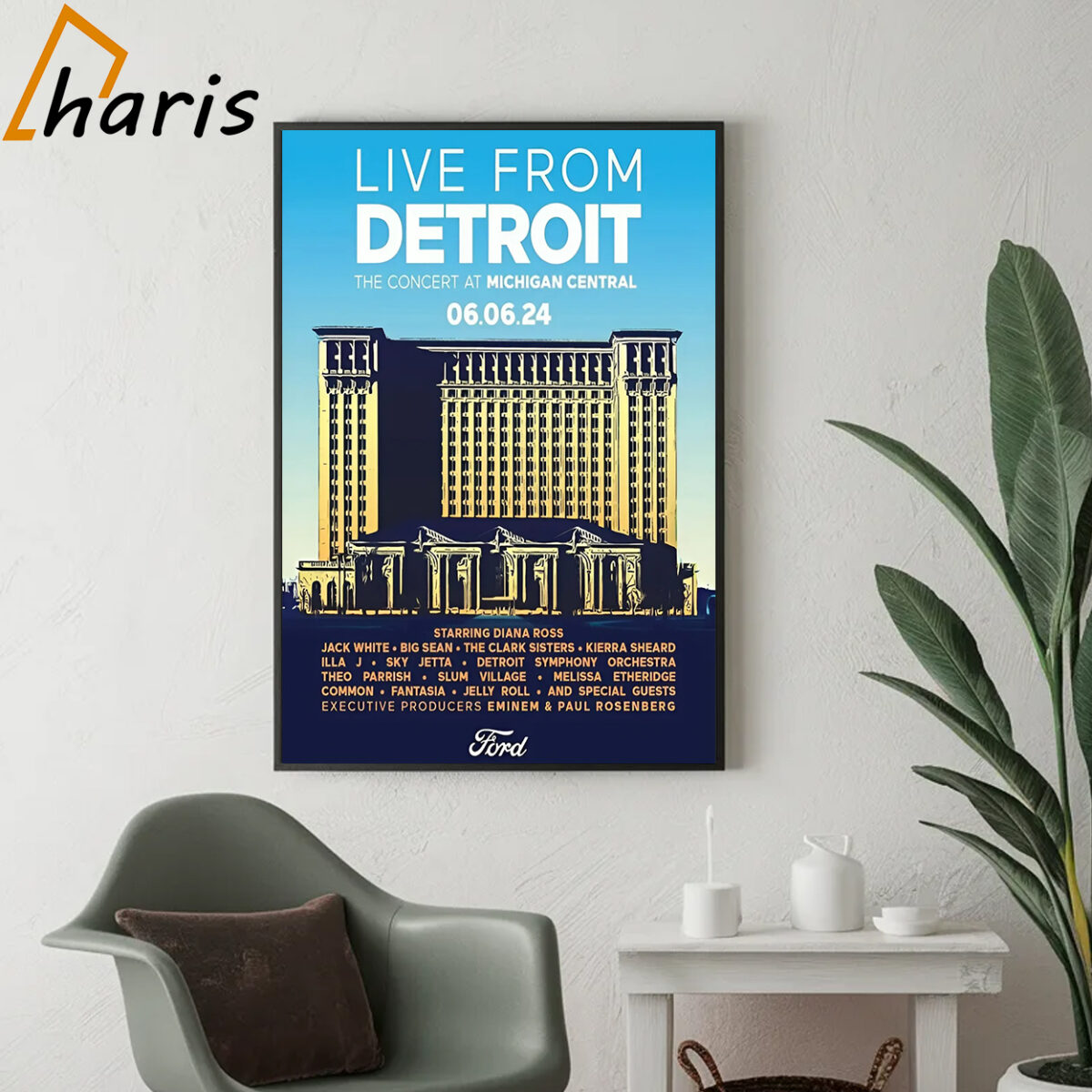 Live From Detroit The Concert At Michigan Central On Jun 6 2024 Poster 2