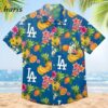 Los Angeles Dodgers Floral Button Up Shirt 1 2