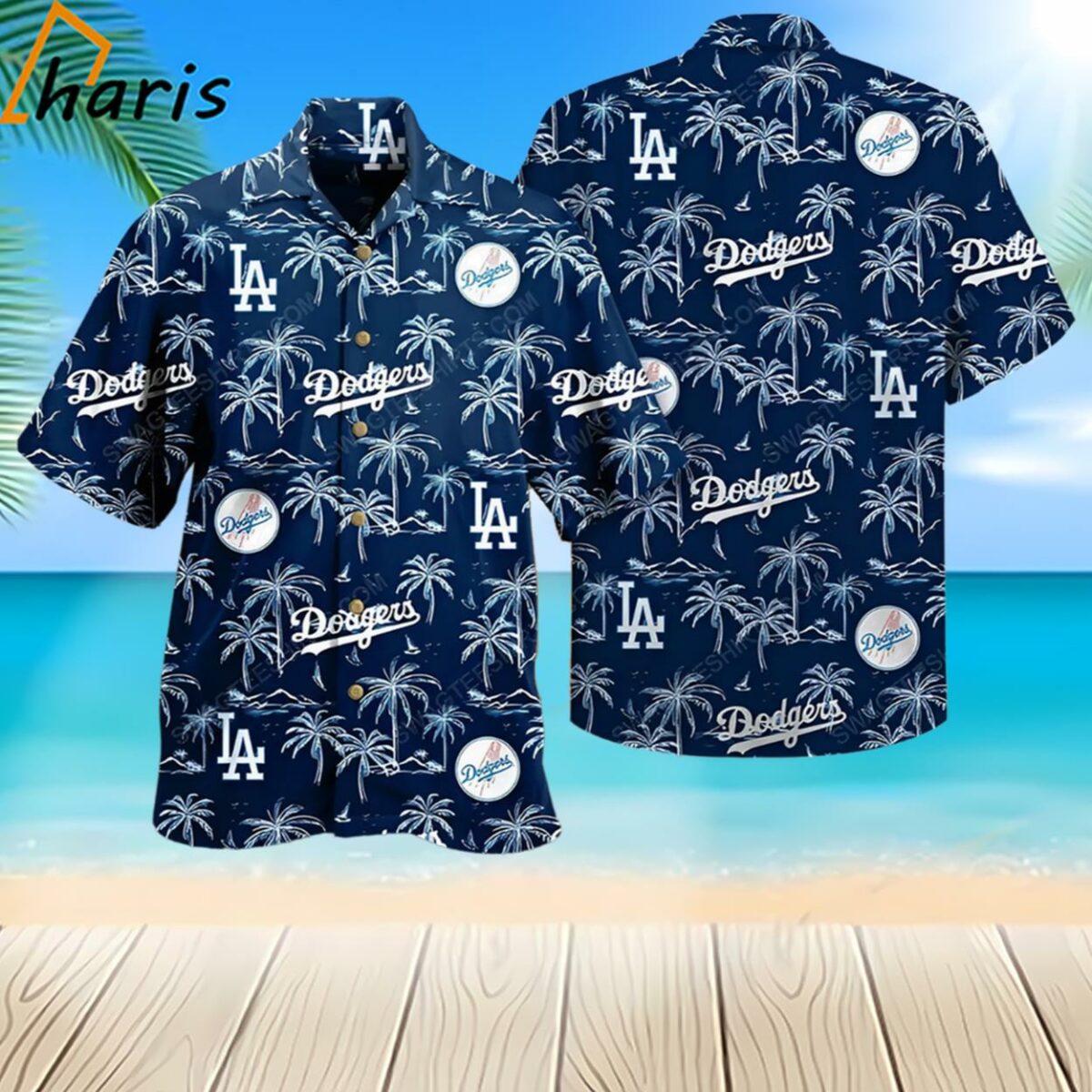 Los Angeles Dodgers MLB Baseball Hawaiian Shirt 2 2