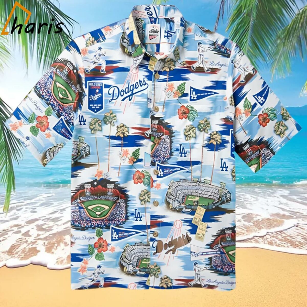 Los Angeles Dodgers MLB Hawaiian Shirt Aloha Gift 1 1