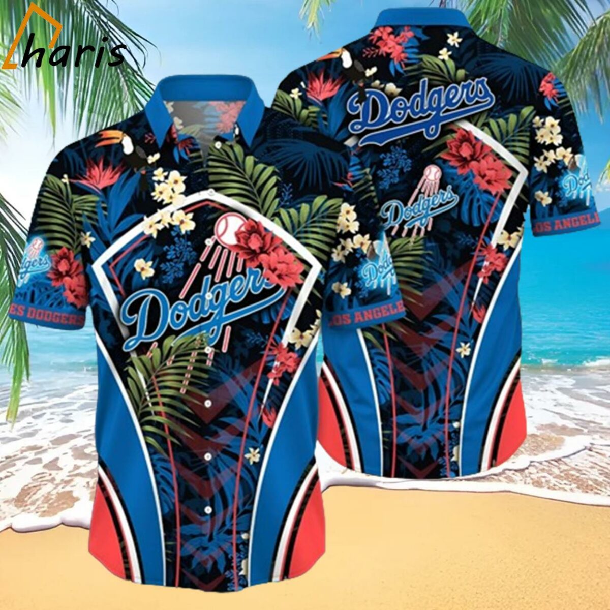 Los Angeles Dodgers MLB Hawaiian Shirt Tropial Summer Gift 1 1