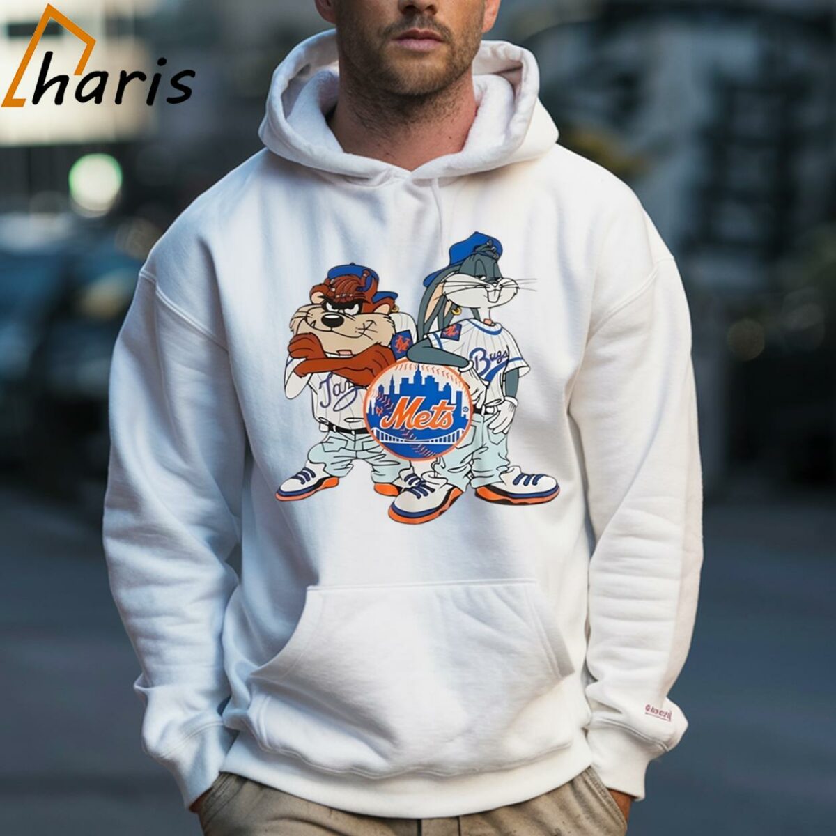 MLB Vintage New York Mets Looney Tunes Shirt 5 Hoodie