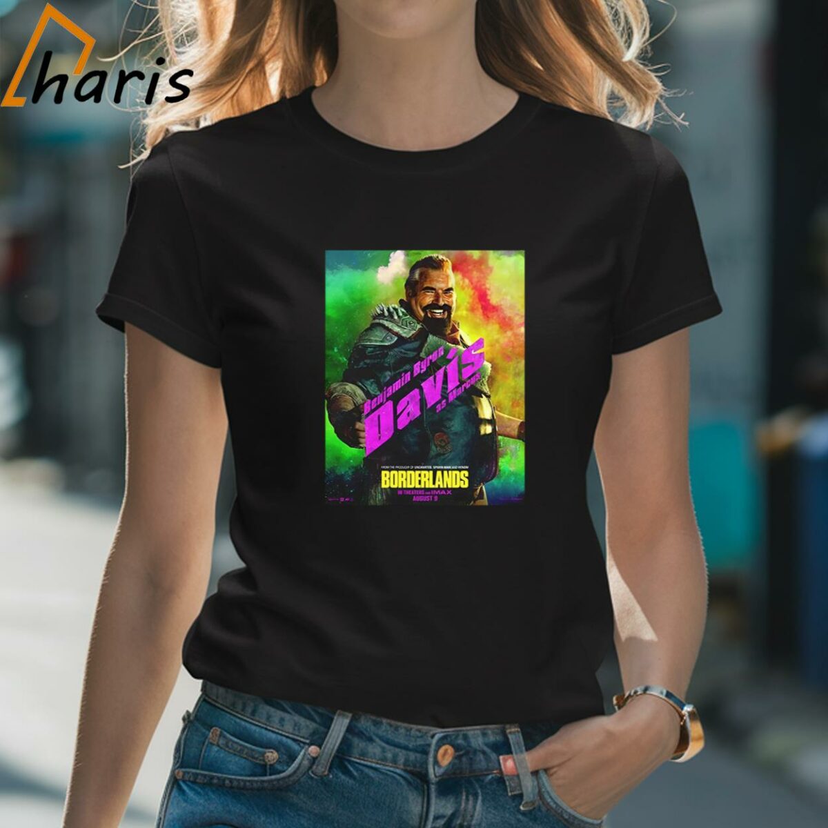 Marcus Posters For Borderlands Releasing In Theaters And IMAX On August 9 Vintage T Shirt 2 Shirt