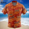 Mera No Mi Luffy Devil Fruit One Piece Button Up Hawaiian Shirt 1 1