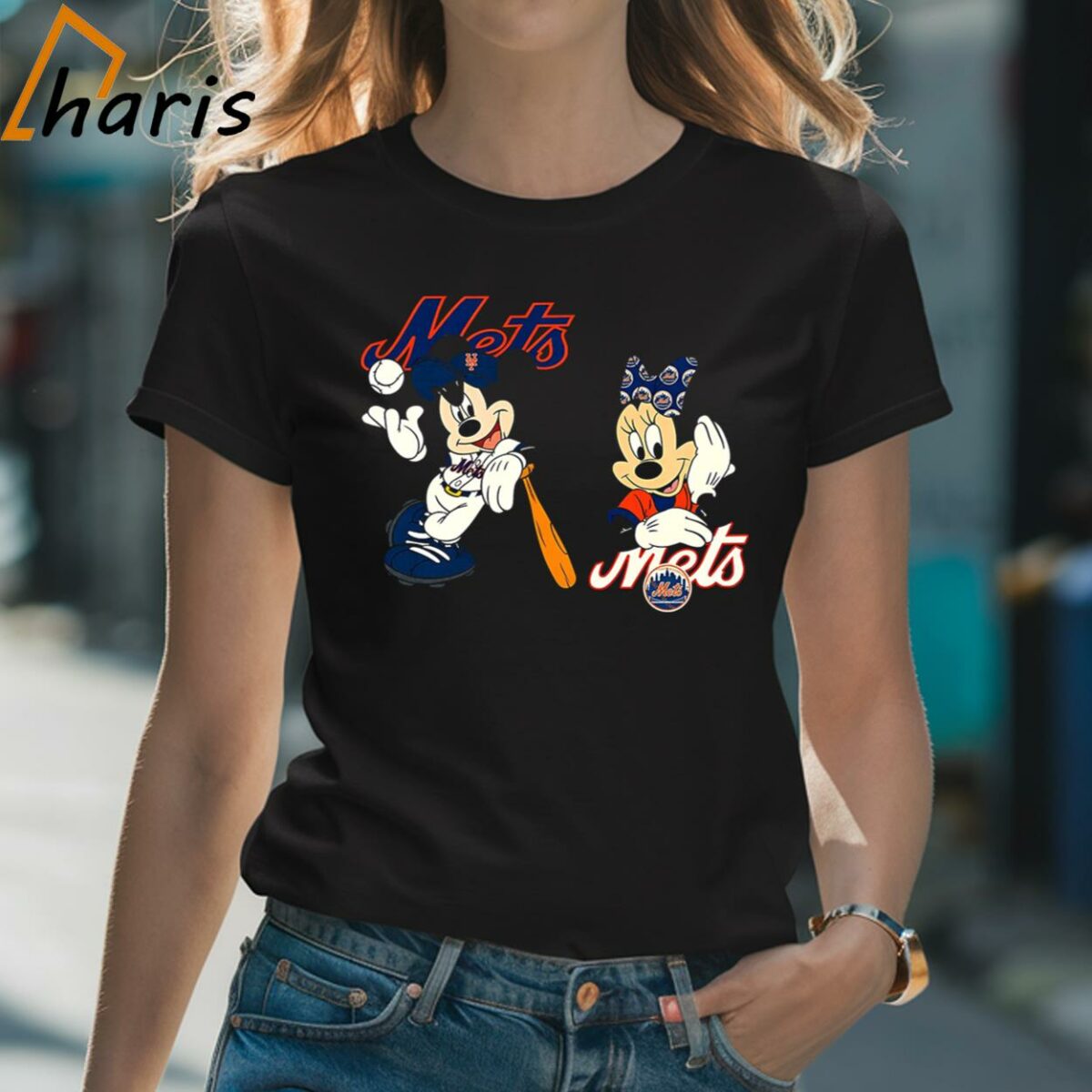 Mickey Mouse And Minnie Mouse NY Mets Shirt 2 Shirt