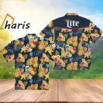 Miller Lite Pineapple Hawaiian Shirt 1 1