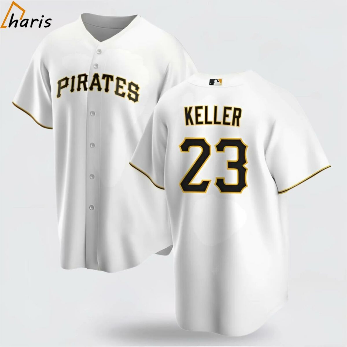 Mitch Keller 23 Pittsburgh 3D Printed Baseball Jersey 1 jersey