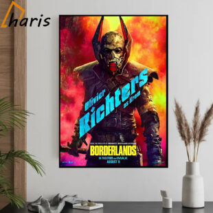 New Character Krom Posters For Borderlands Releasing In Theaters And IMAX On August 9 Poster