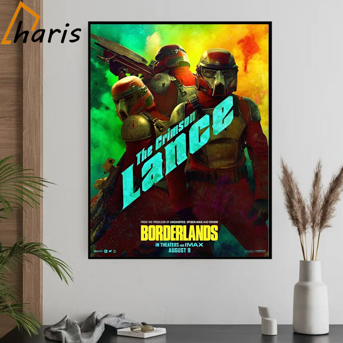 New Character Lance Posters For Borderlands Releasing In Theaters And IMAX On August 9 Poster 2