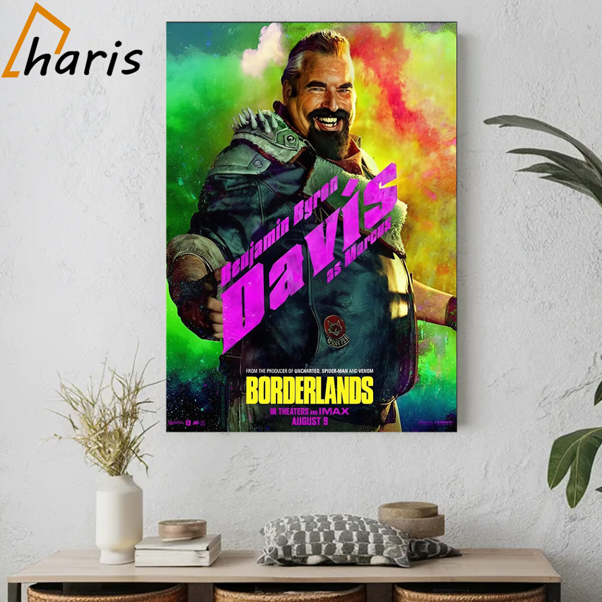 New Character Marcus Posters For Borderlands Releasing In Theaters And IMAX On August 9 Poster 2