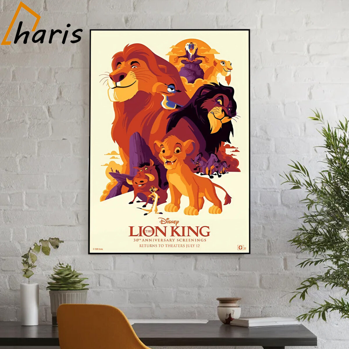 New Poster For The Lion King Releasing In Theaters On July 12 Poster