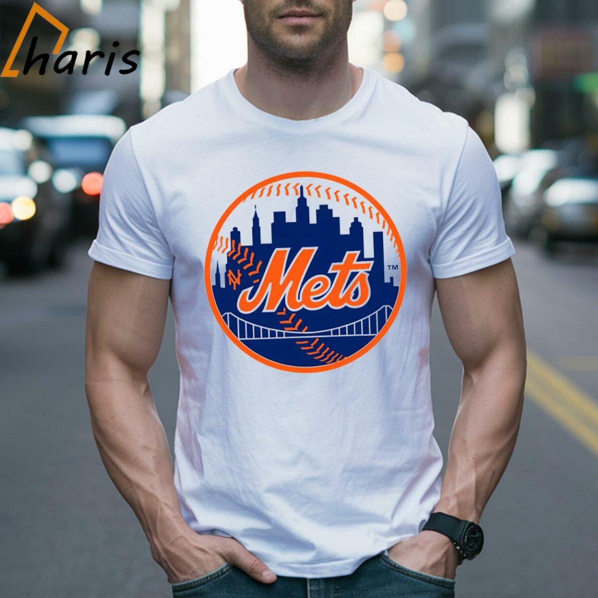 New York Mets City Logo Distressed Vintage Logo Shirt 2 Shirt