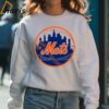 New York Mets City Logo Distressed Vintage Logo Shirt 4 Sweatshirt