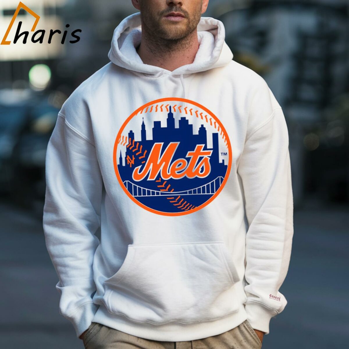 New York Mets City Logo Distressed Vintage Logo Shirt 5 Hoodie