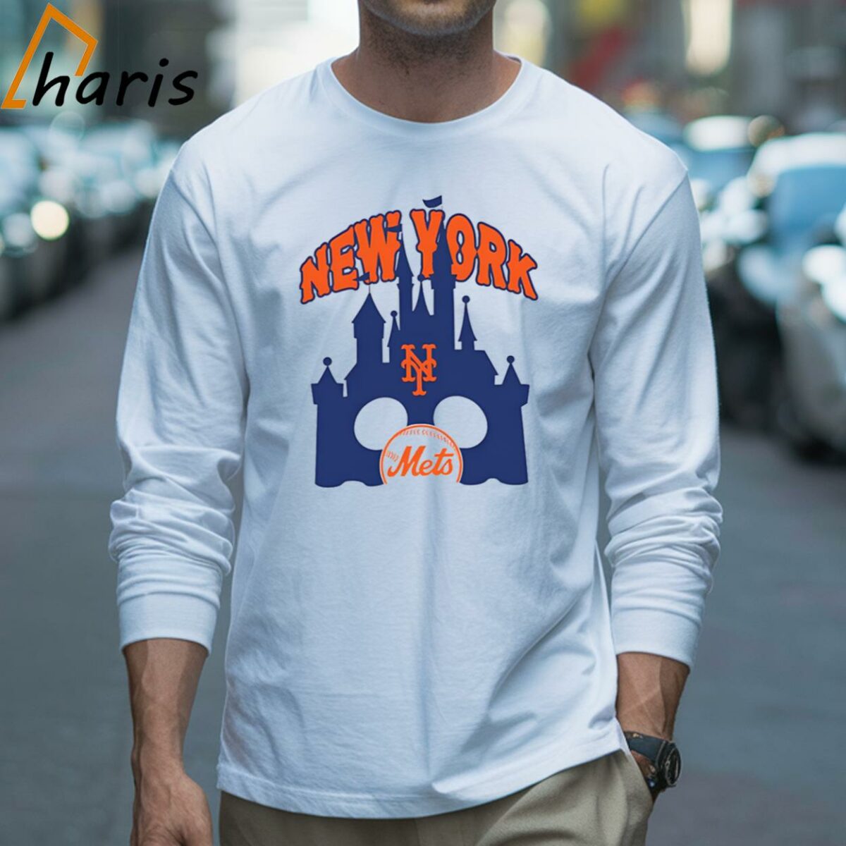 New York Mets Disney Mickey Shirt MLB Gift 3 Long sleeve shirt