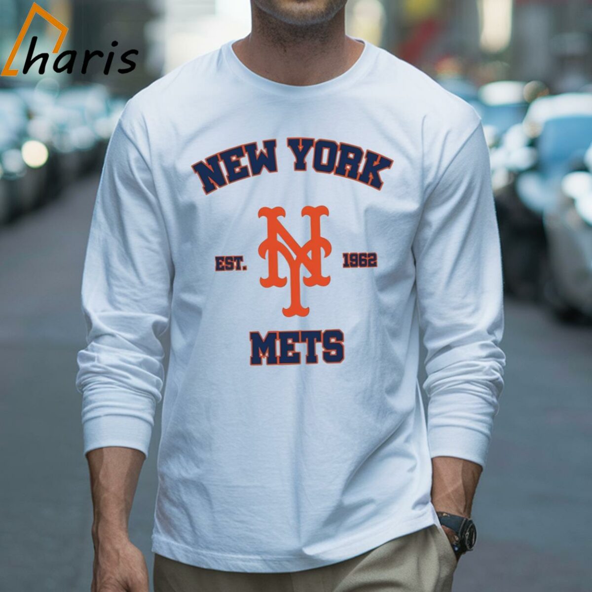 New York Mets Est1962 Baseball Shirt 3 Long sleeve shirt