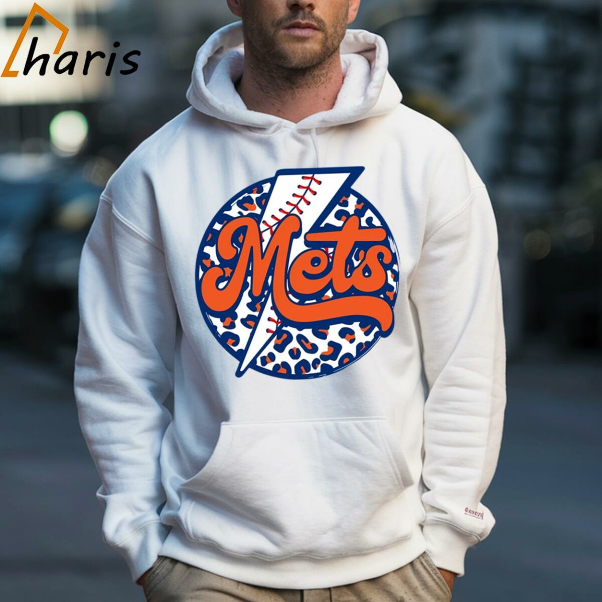 New York Mets Leopard Baseball Shirt 5 Hoodie