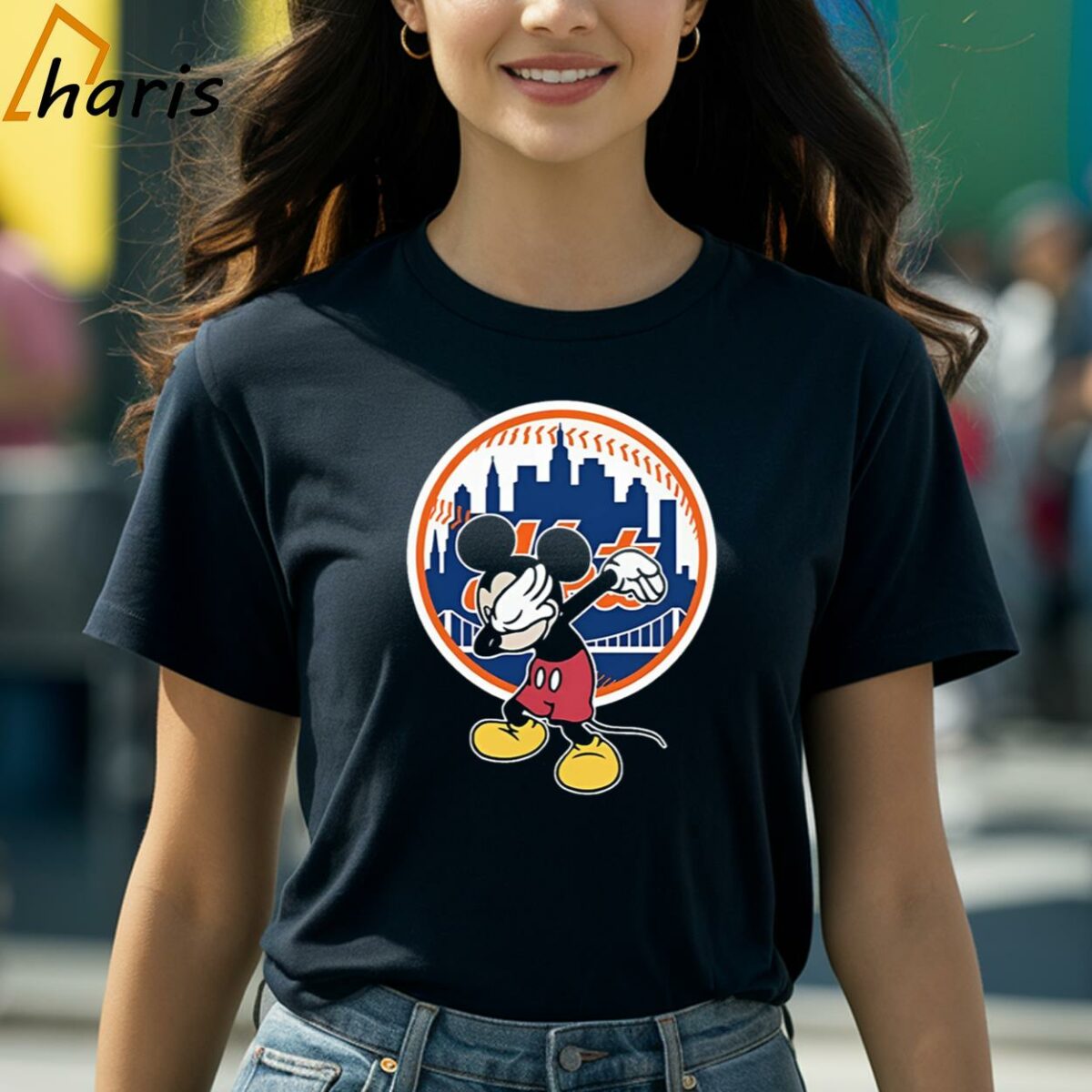 New York Mets MLB Baseball Dabbing Mickey Disney Shirt 2 Shirt