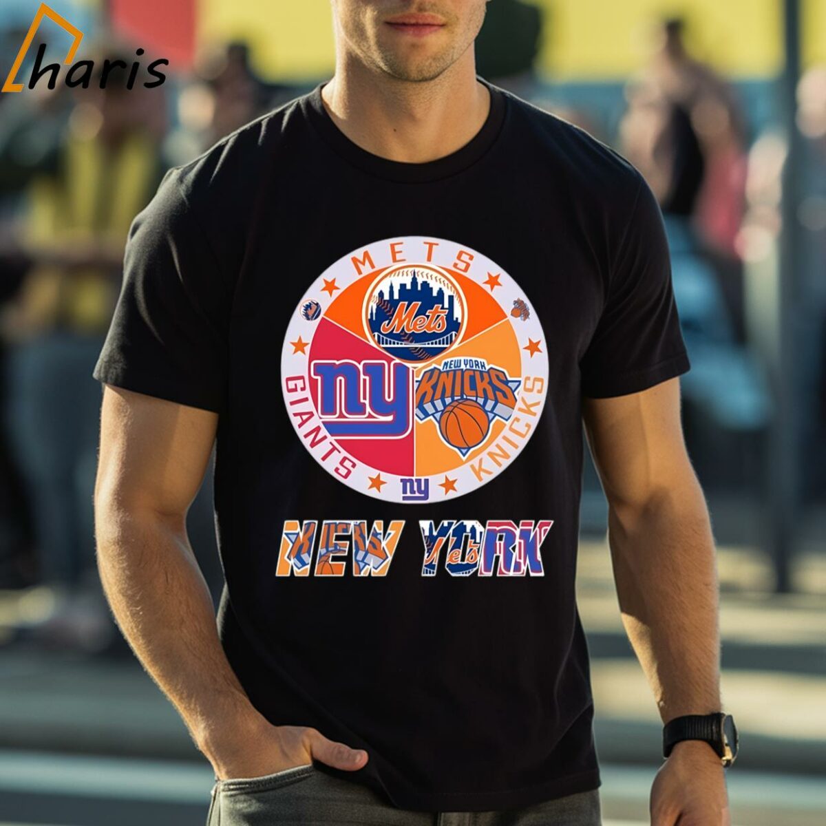 New York Mets New York Knicks New York Giants New York City Logo Shirt 1 Shirt