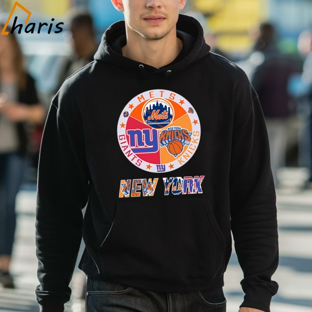 New York Mets New York Knicks New York Giants New York City Logo Shirt 5 hoodie