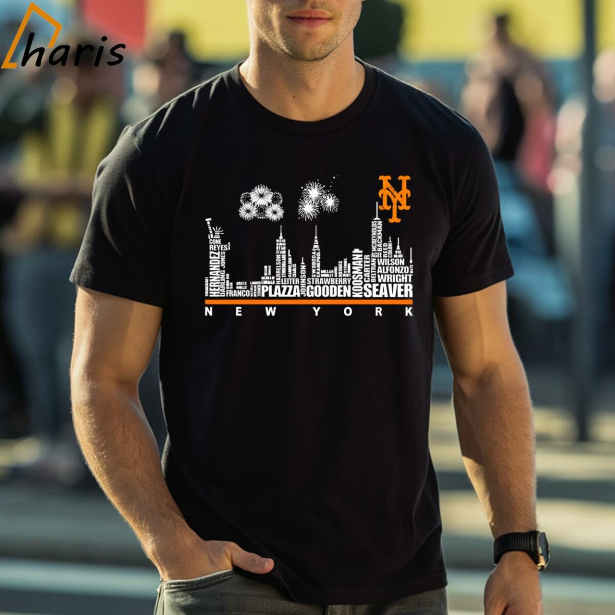 New York Mets Players Name City Firework T shirt 1 Shirt