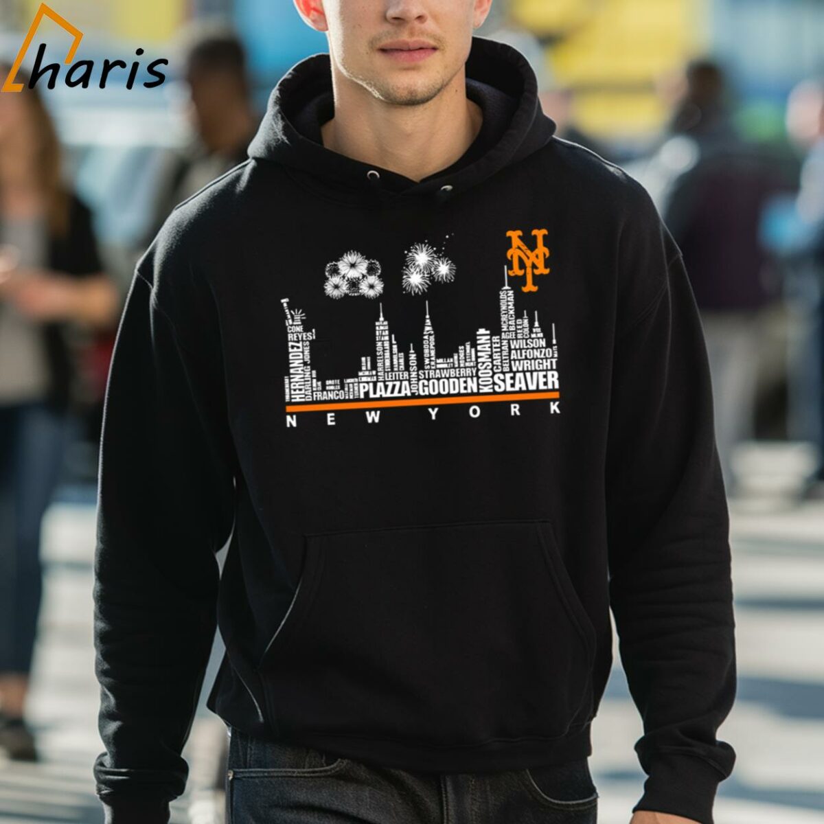 New York Mets Players Name City Firework T shirt 5 hoodie
