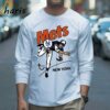 New York Mets X Topps Retro Baseball Shirt 3 Long sleeve shirt