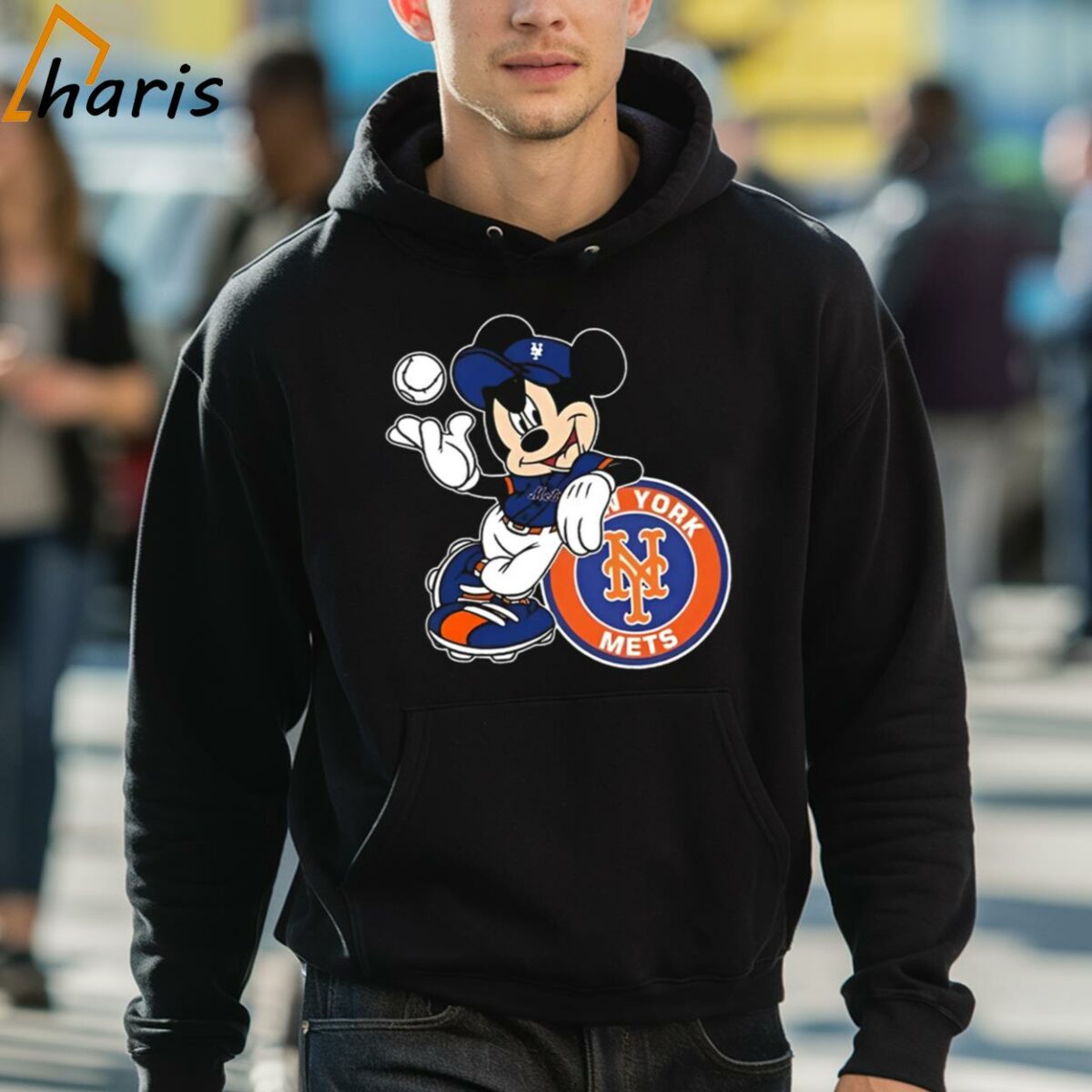 Nice Mickey Mouse Hat New York Mets Baseball Shirt 5 hoodie