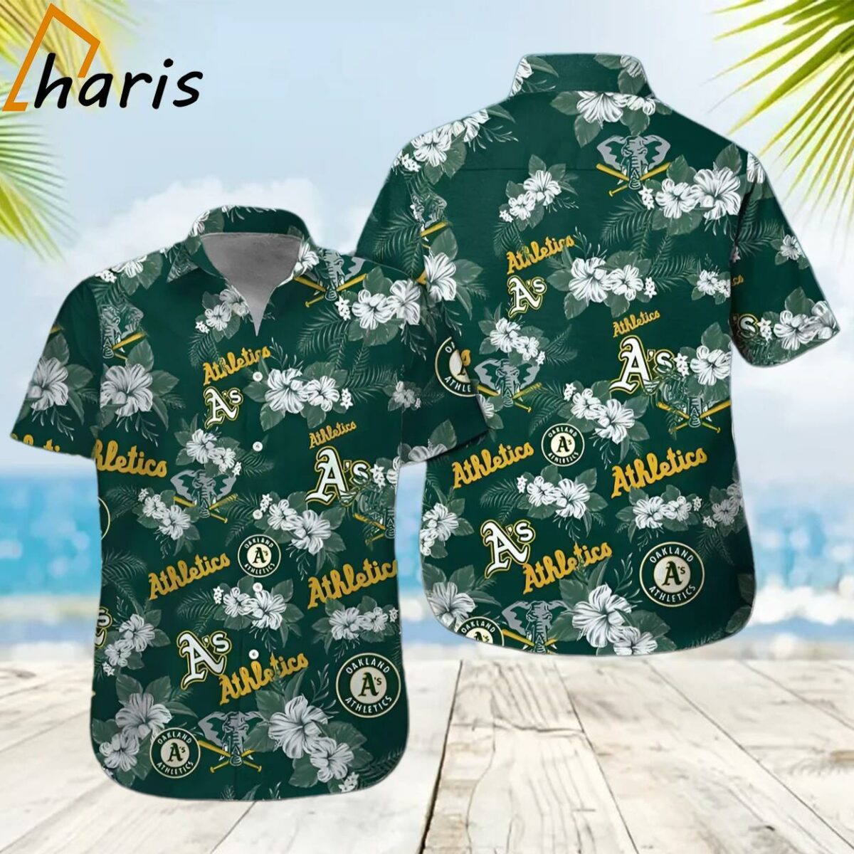 Oakland Athletics Baseball Hawaiian Shirt 2 2