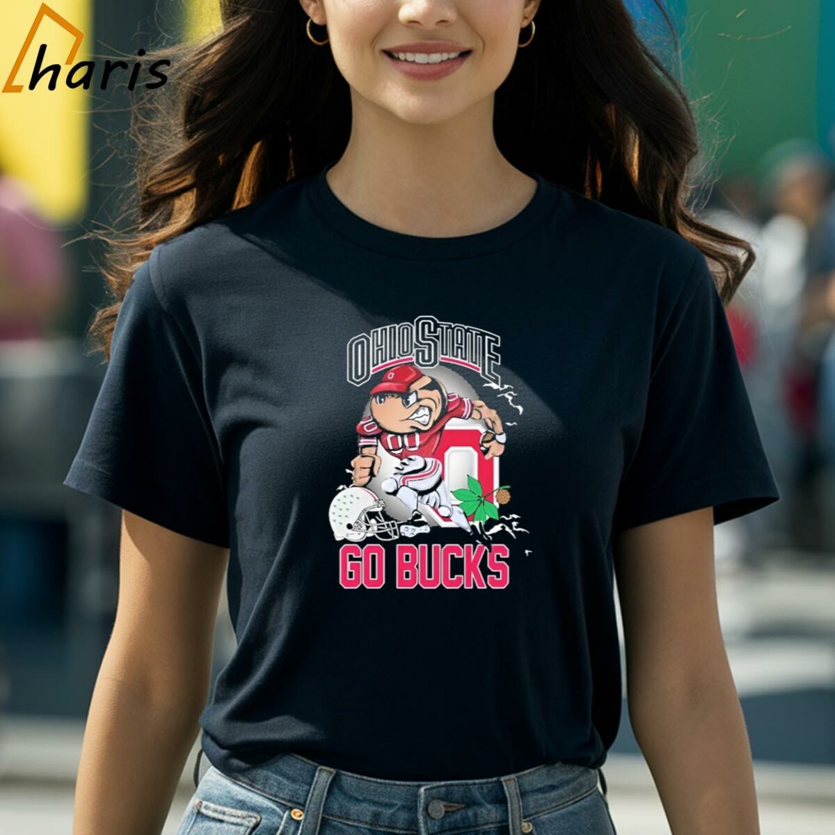 Ohio State Buckeyes Go Bucks Brutus Buckeye Mascot Shirt 2 Shirt