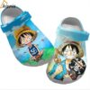 One Piece Monkey D Luffy Blue And White Clogs 1 1